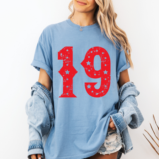 Grunge Stars Canva Template