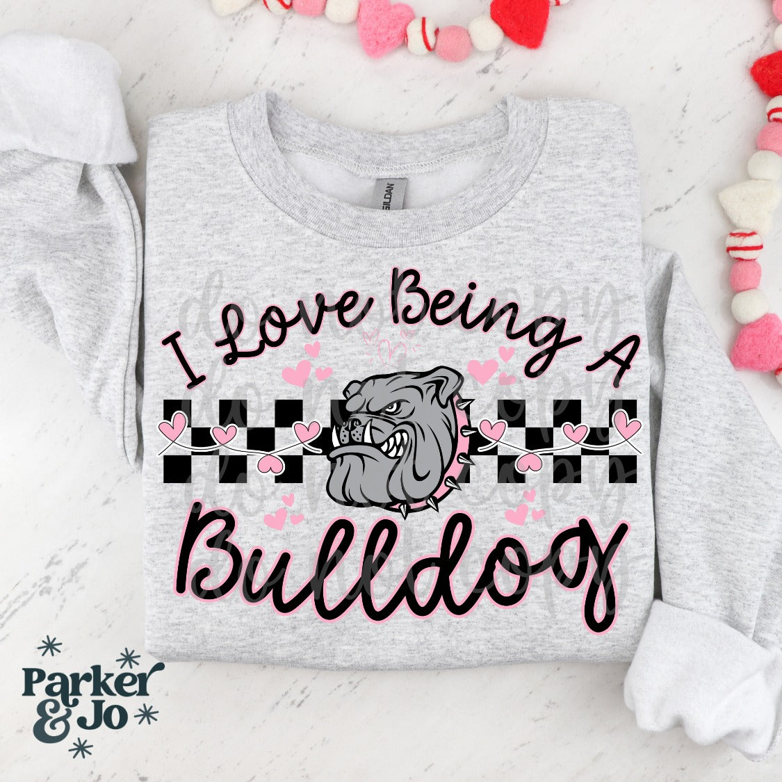 CUSTOM MASCOT I Love Being A - Valentine's Day