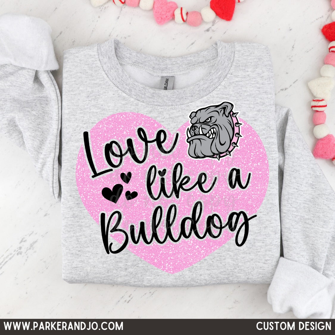 CUSTOM MASCOT XOXO - Love Like A - Valentine's Day