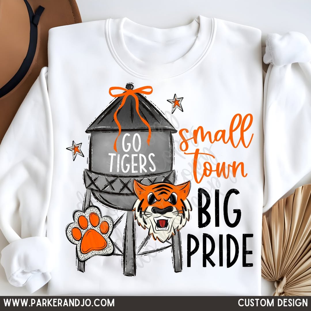 CUSTOM - small town big pride GO Mascot png