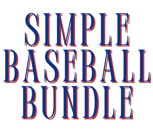 Simple Baseball Bundle Google Drive