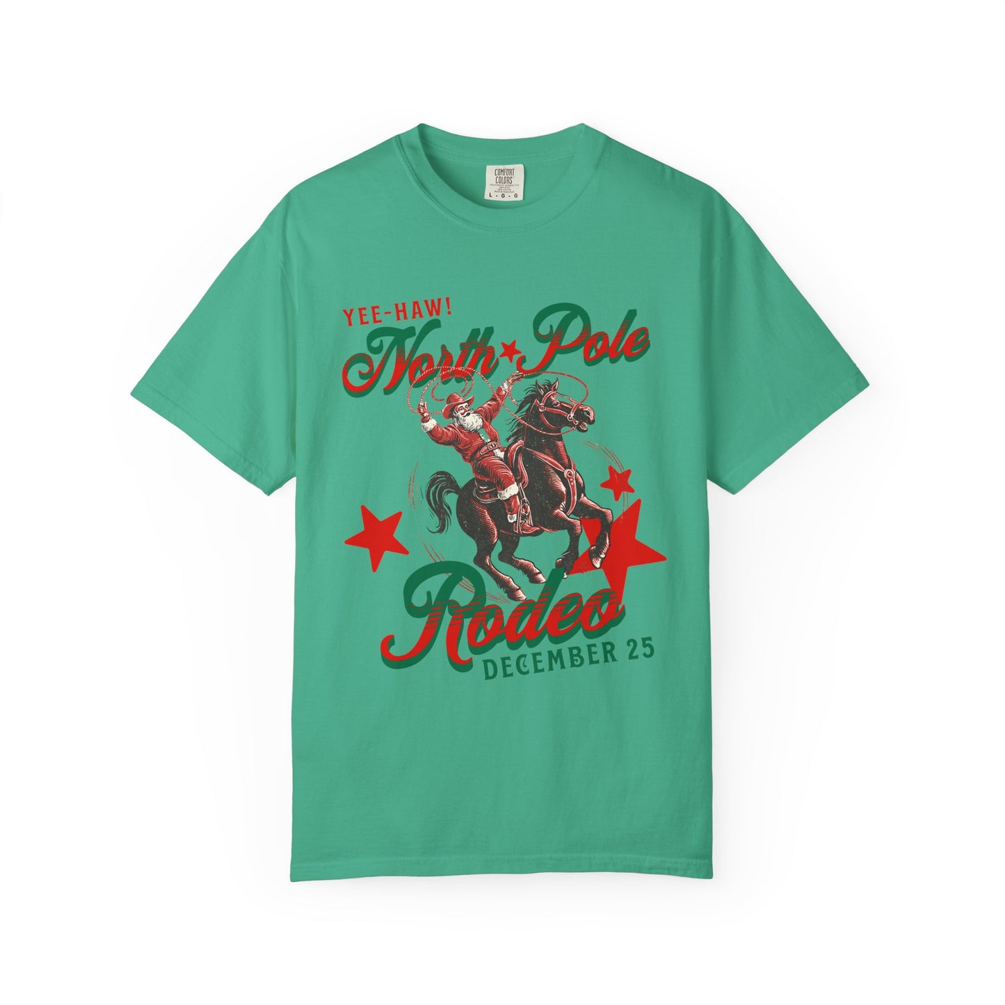 Yee-Haw North Pole Rodeo Graphic Tee