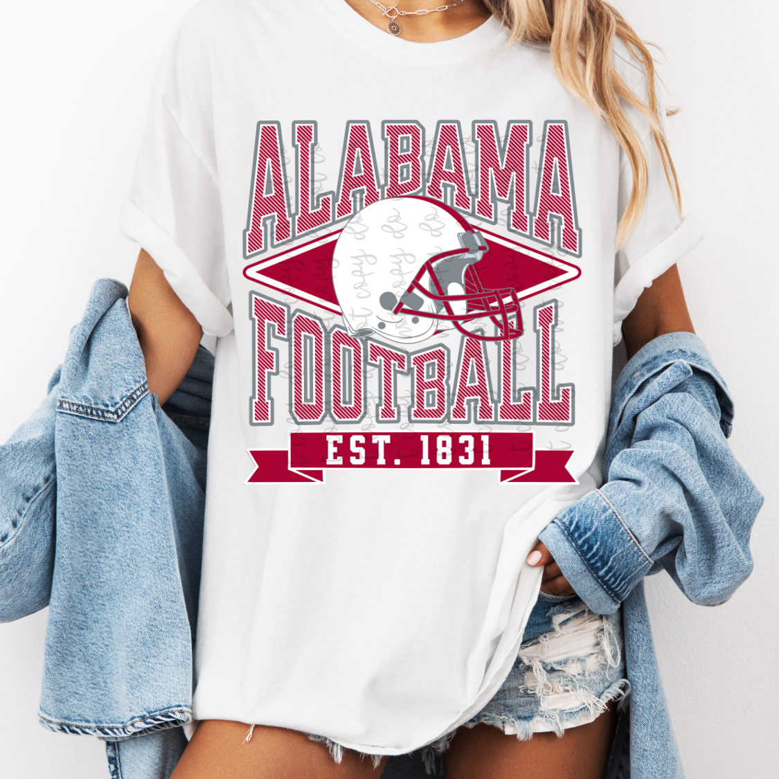 Collegiate Striped Football PNG
