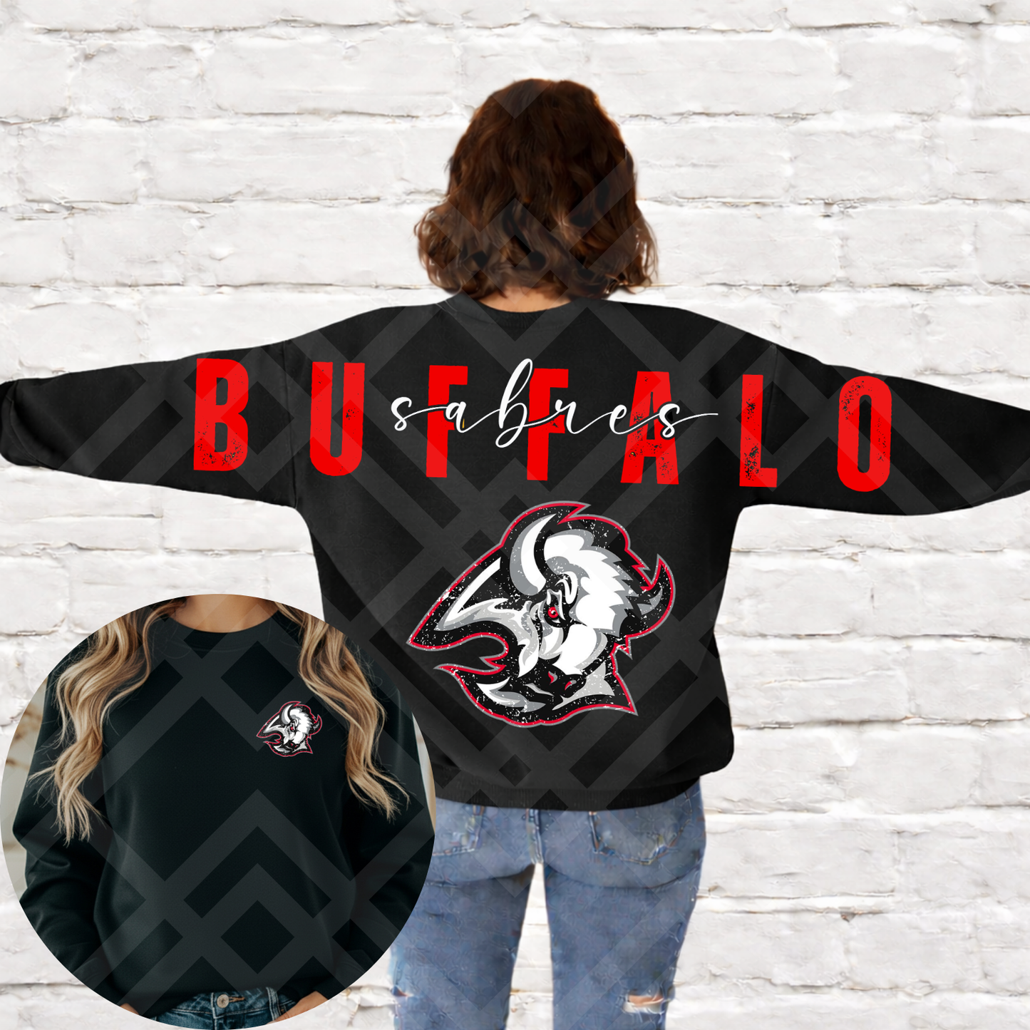 BUFFALO HOCKEY Red 2 pngs
