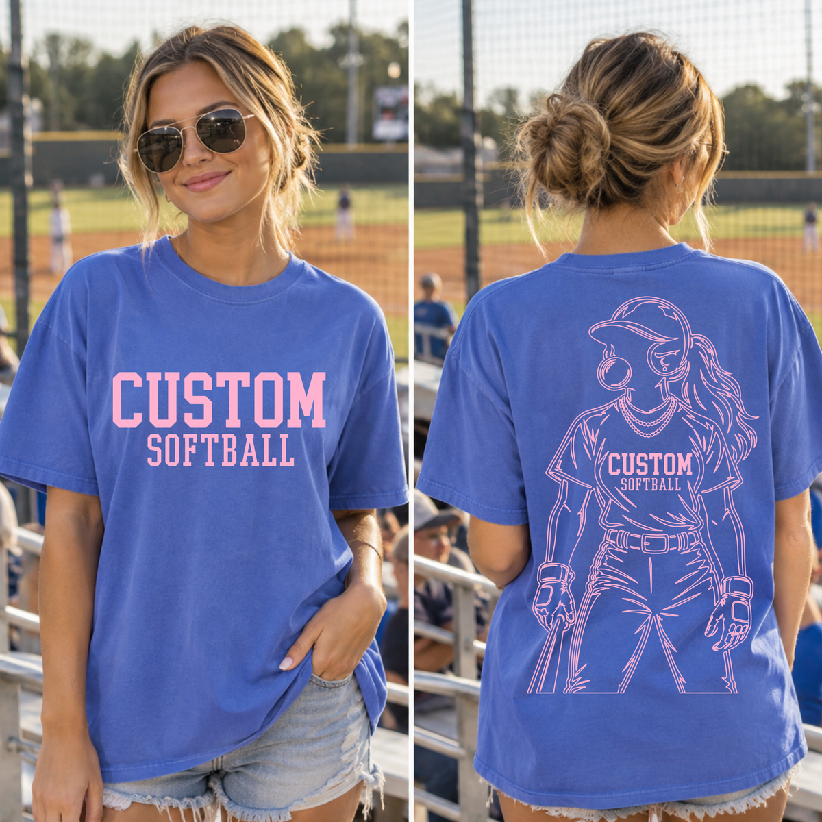 BUBBLE GUM BASEBALL SOFTBALL BATTER EDITABLE TEMPLATE | *blank mockups included