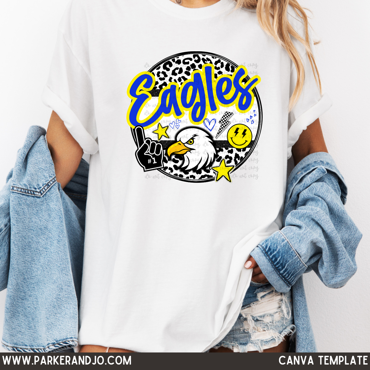 Circle Mascot Canva Template