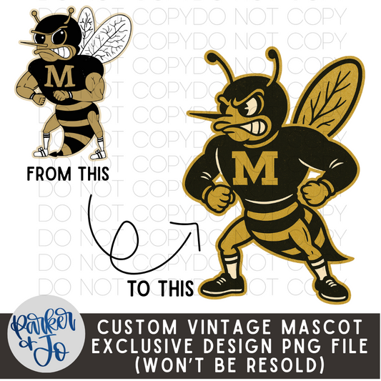 Custom Vintage Mascot (Exclusive Design)