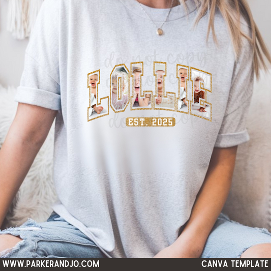 Lollie Custom Photo Canva Template