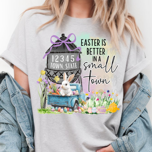 Easter Small Town Canva Template