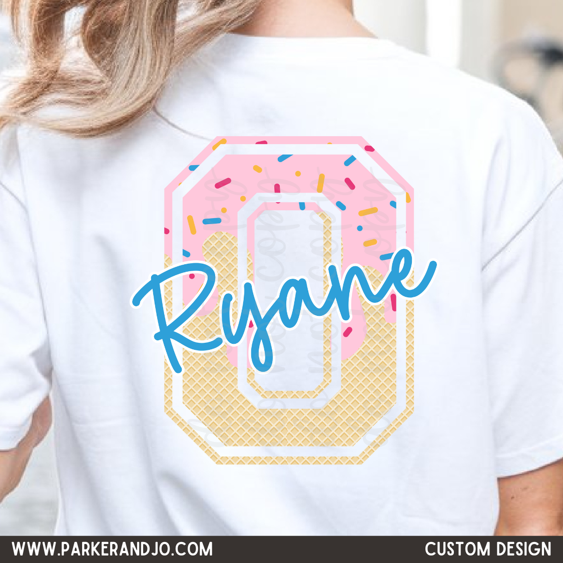 CUSTOM - drip baseball numbers & name png