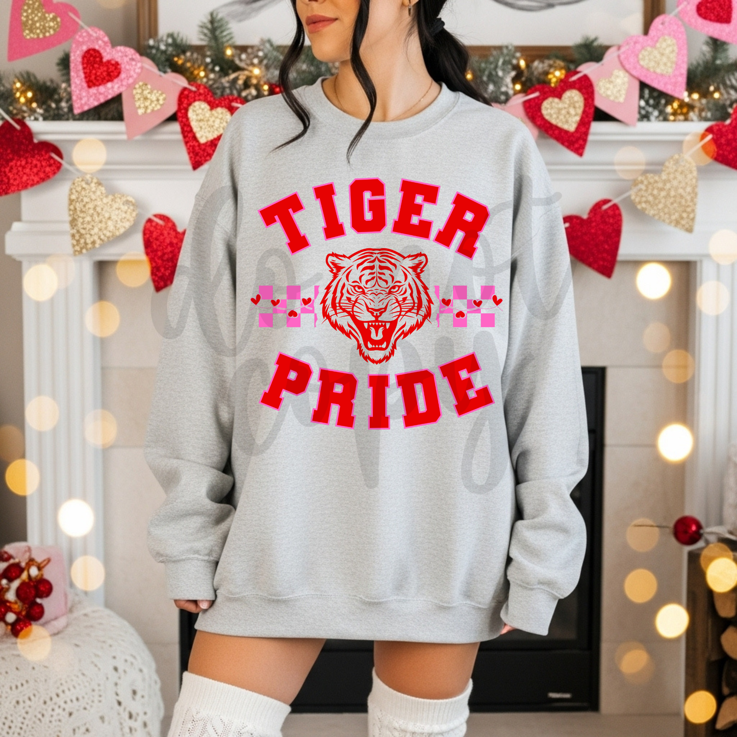Mascot Pride Valentines Day Editable Canva Template