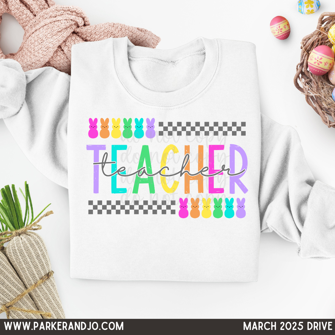 Teacher Easter Peeps png