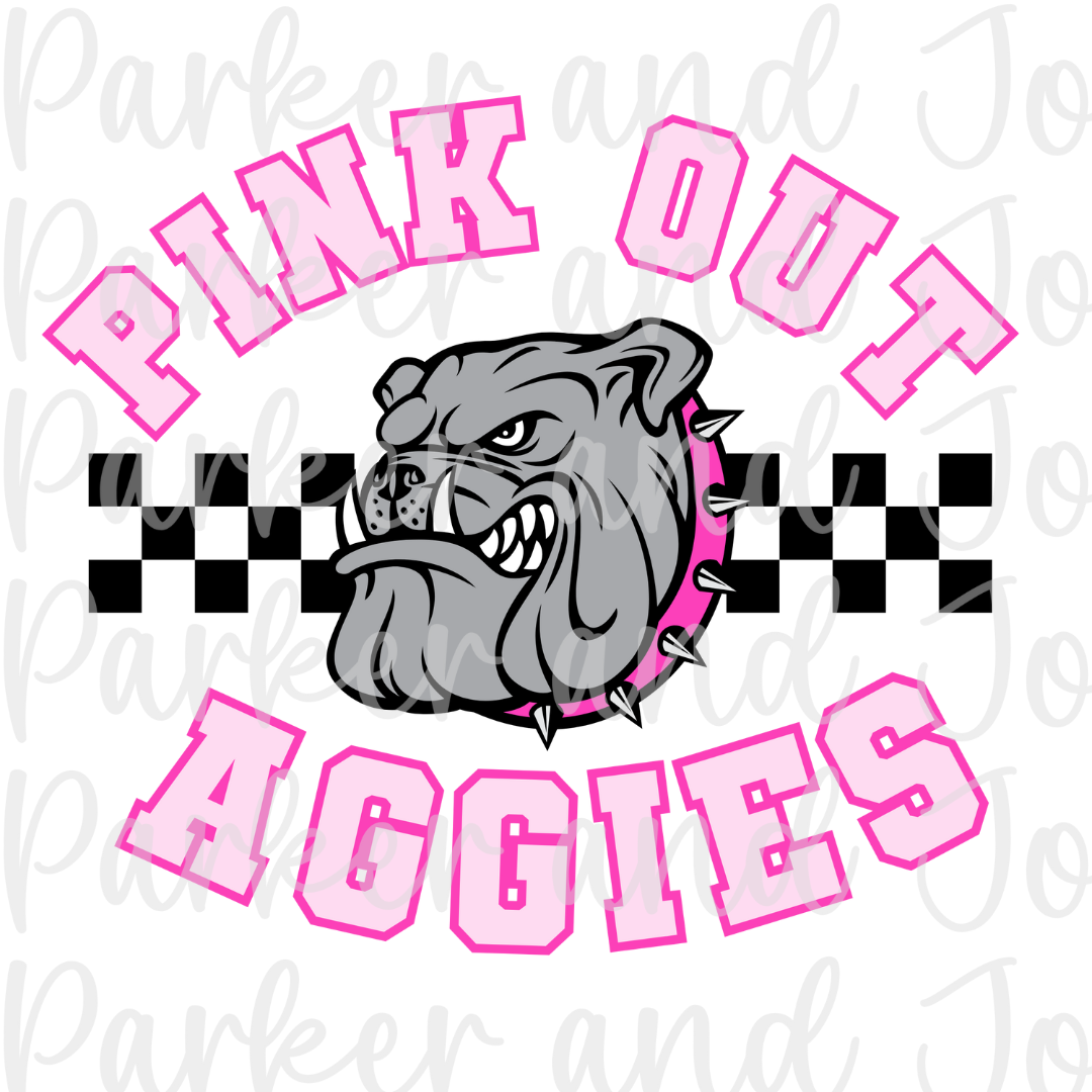 Pink Out Aggies PNG