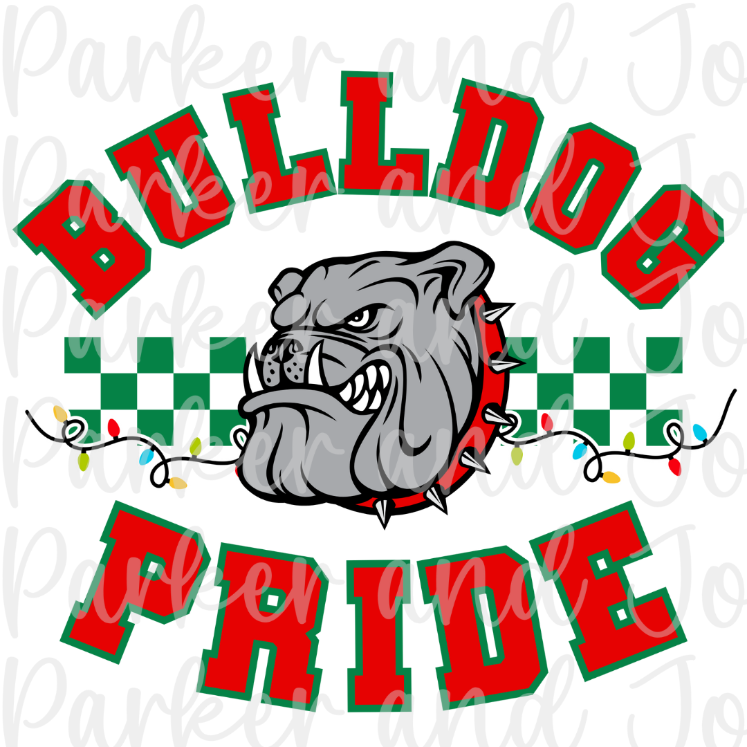 Christmas Bulldog Pride