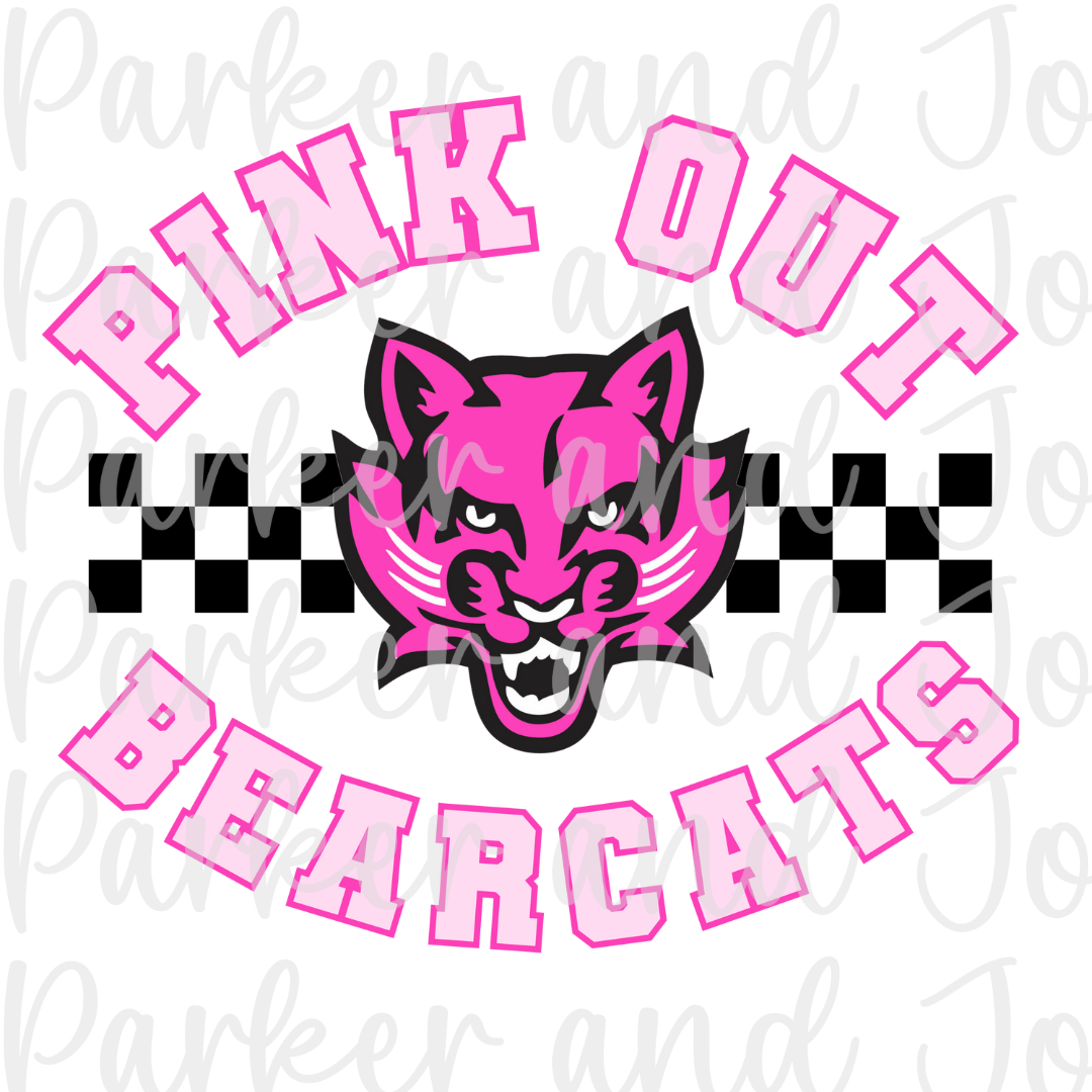Pink Out Bearcats PNG