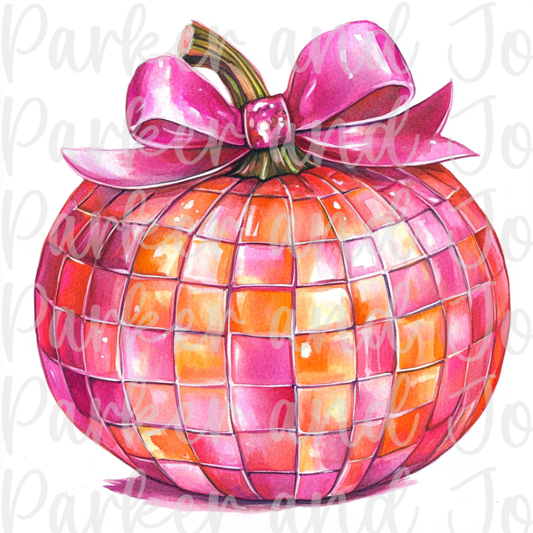 Disco Pumpkin #1 PNG
