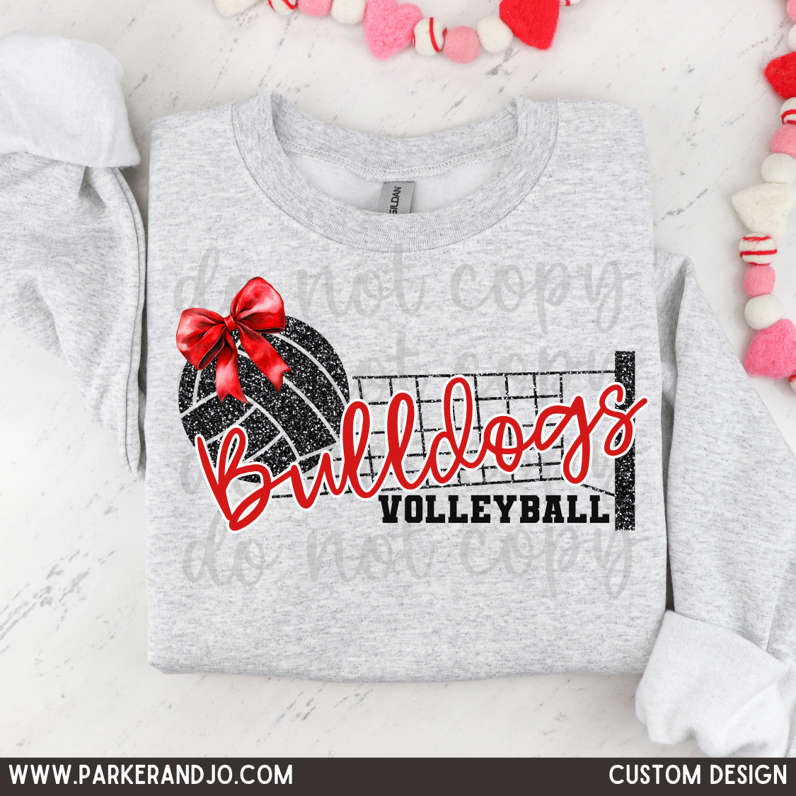 Custom Volleyball Mascot/Team with Net and Ball PNG