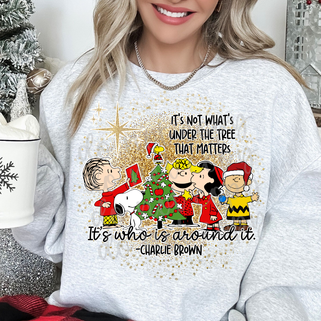 CB It's Not What's Under The Tree PNG