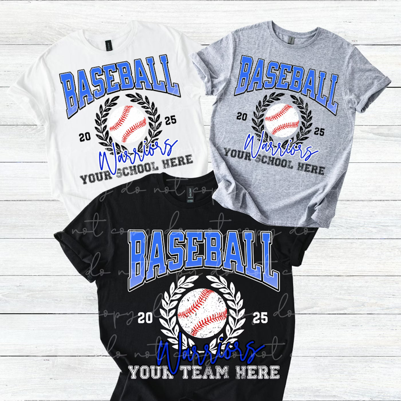 Baseball Wreath Editable Canva Template