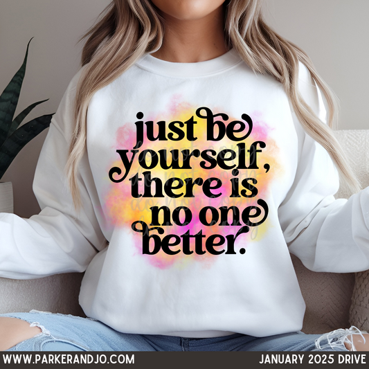 Just be yourself png
