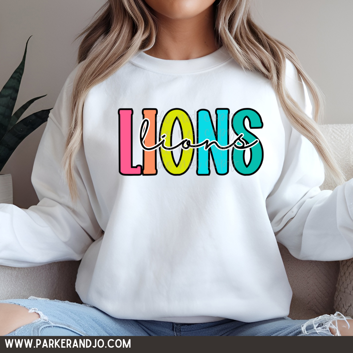 Lions colorful png