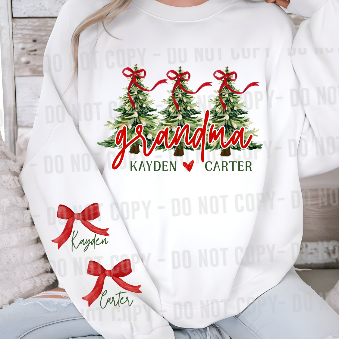 Christmas Trees Editable Canva Template