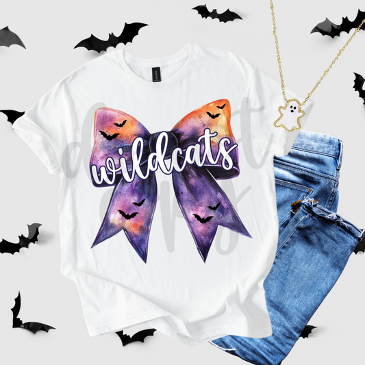 Halloween Bow Canva Template