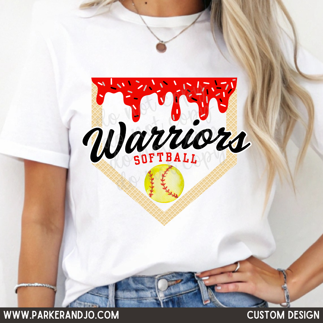 CUSTOM - drip softball home plate png