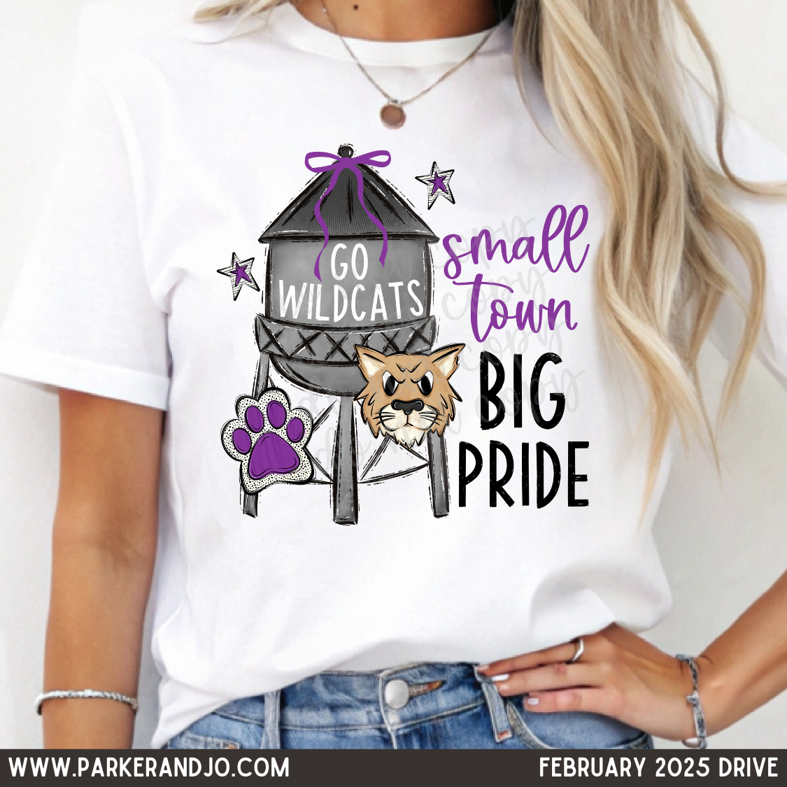 Go Wildcats Small Town Big Pride png