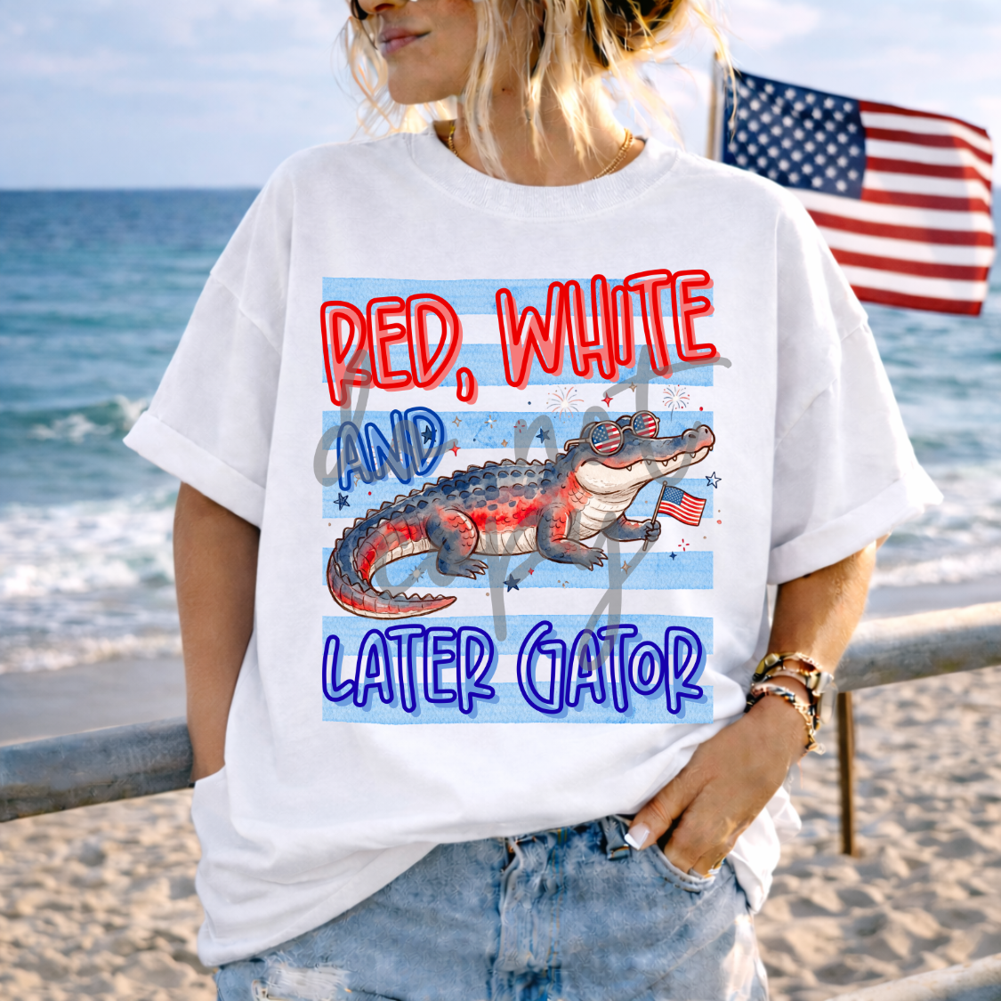 Parker & Jo™ Design Co. | Red, white, and later gator png