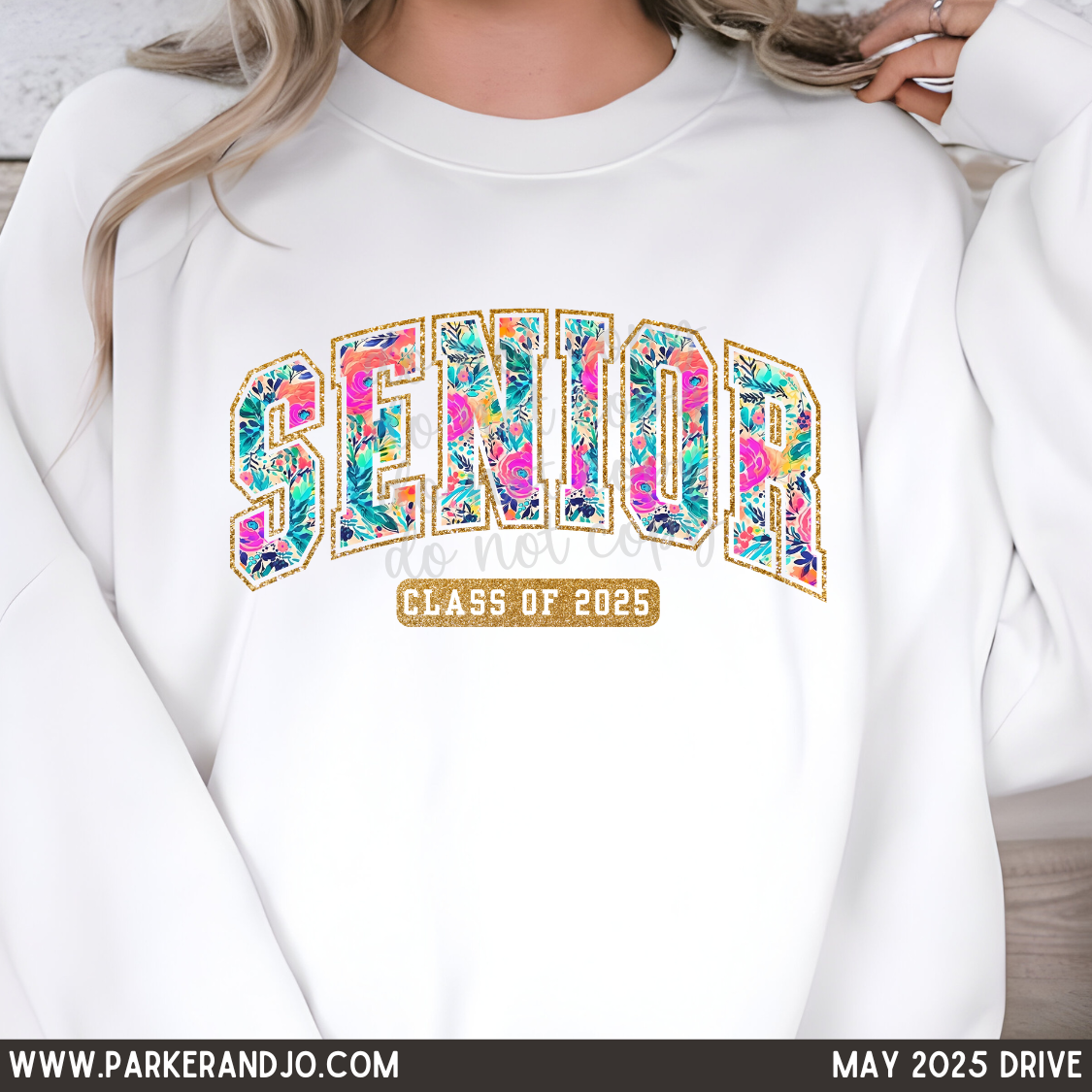 Floral Senior 2025 png