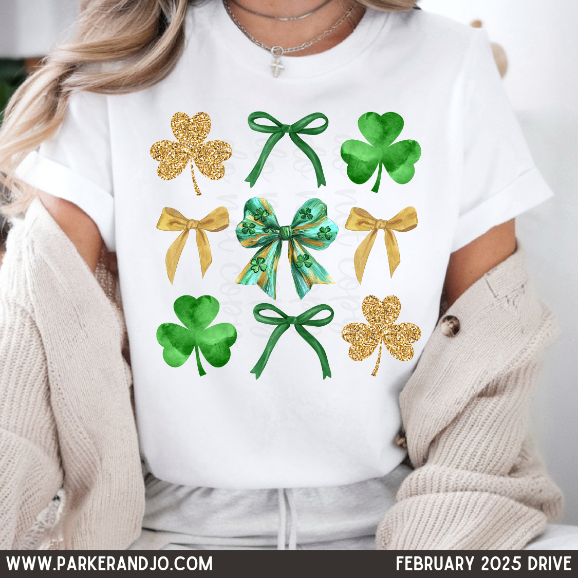 Shamrock bows png