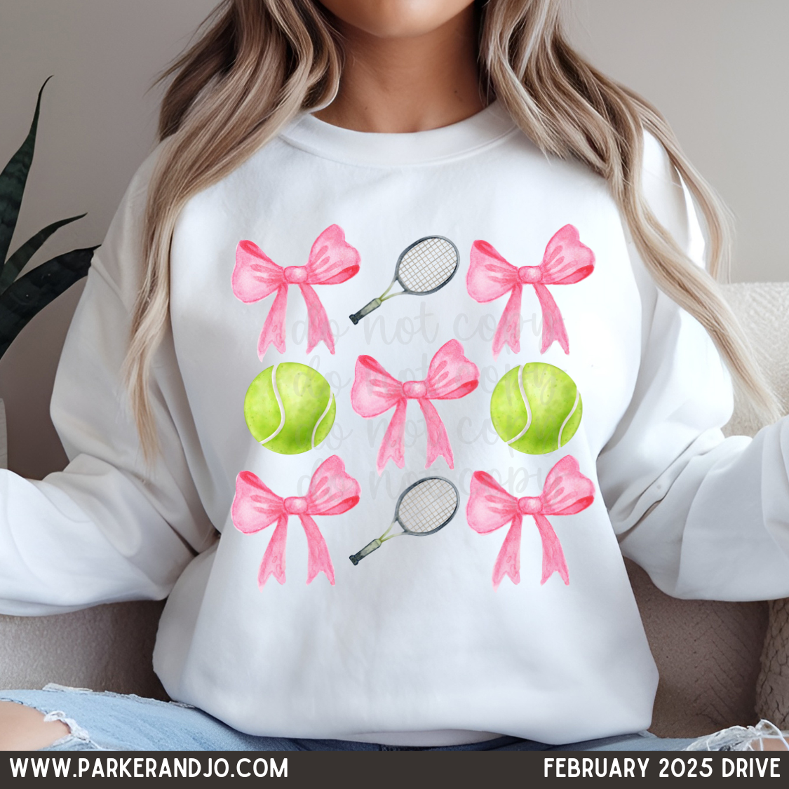 Tennis Coquette Bows png