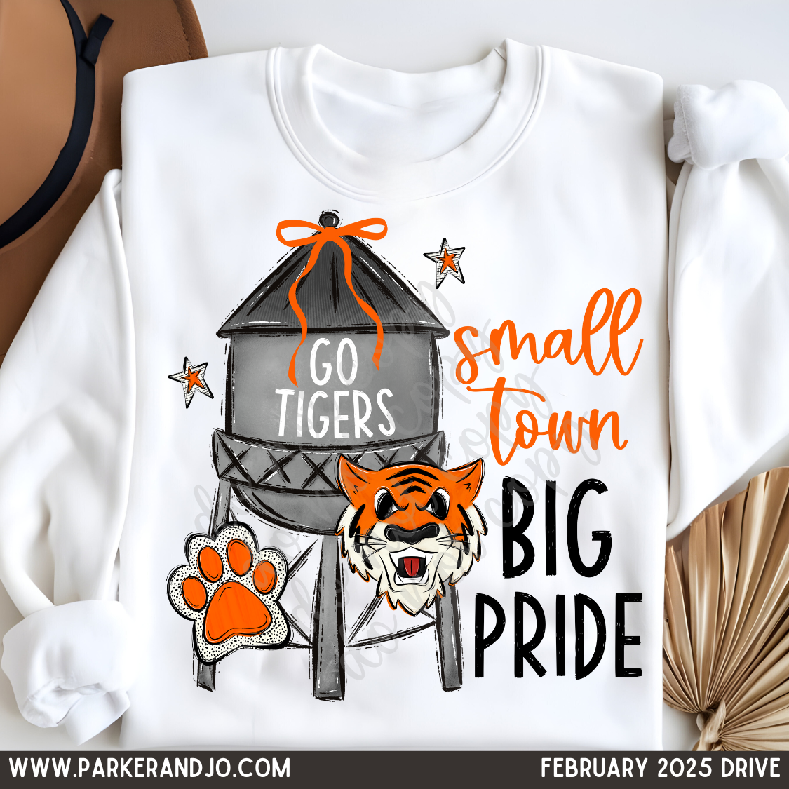 Go Tigers Small Town Big Pride png