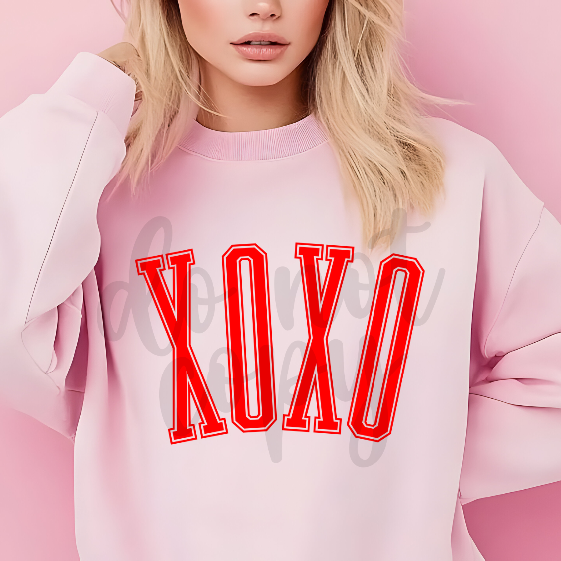 XOXO red png