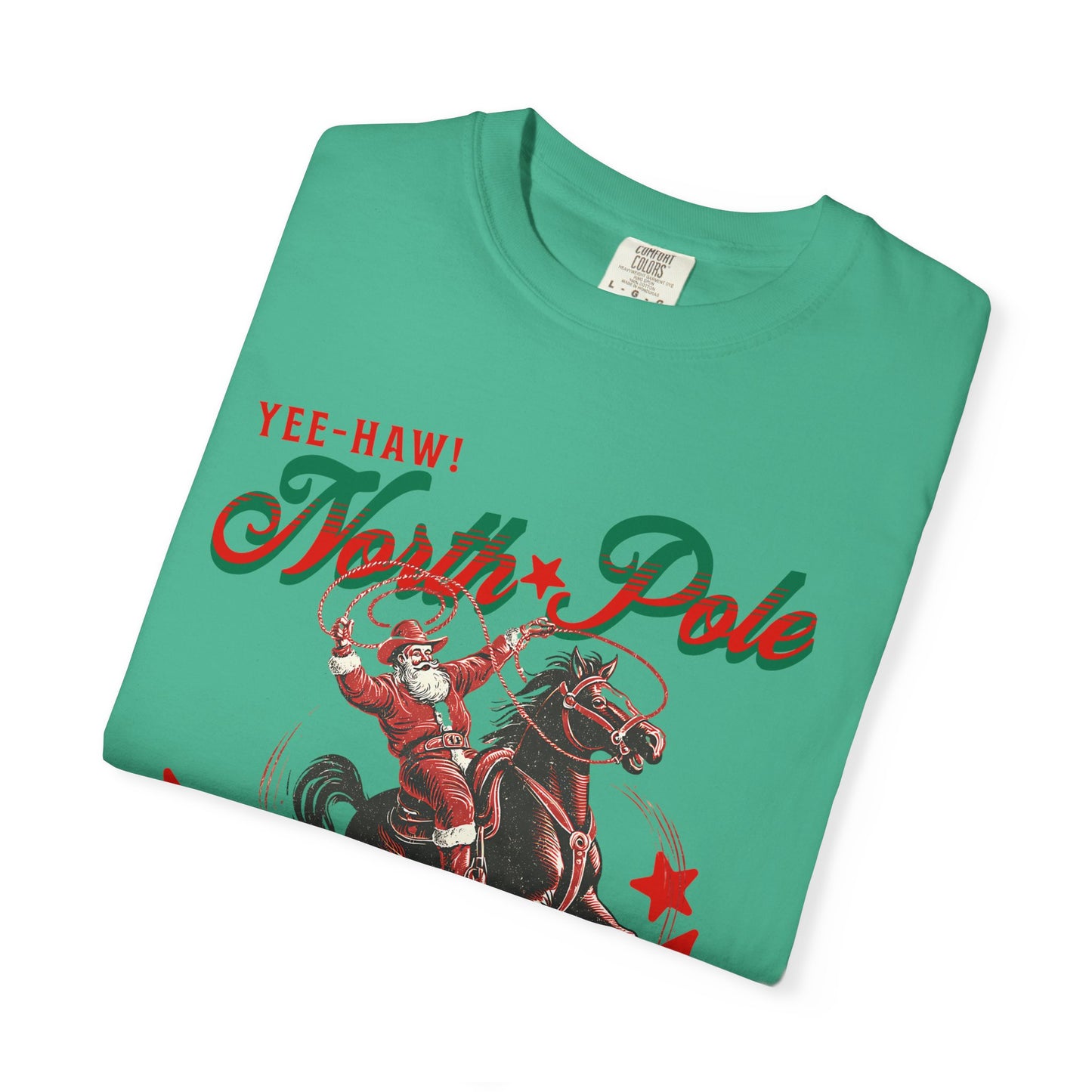 Yee-Haw North Pole Rodeo Graphic Tee