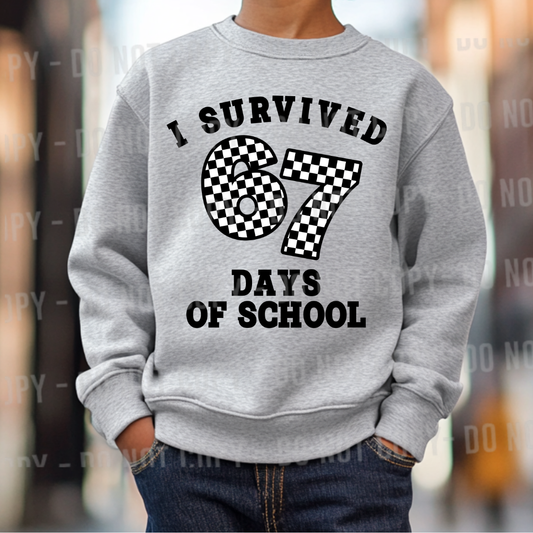 I survived 67 days of school BOYS png