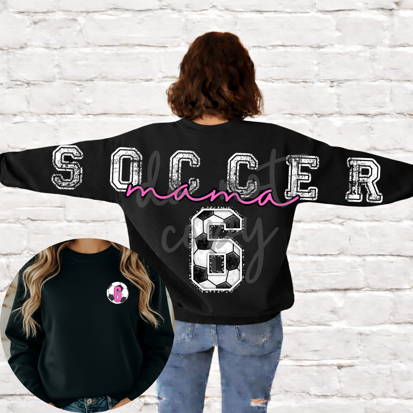 Soccer Mama Long Editable Canva Template