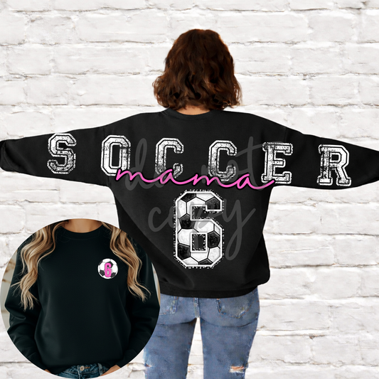 Soccer Mama Long Editable Canva Template