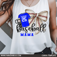 Baseball Bow Canva Template