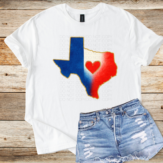 red white and blue texas png