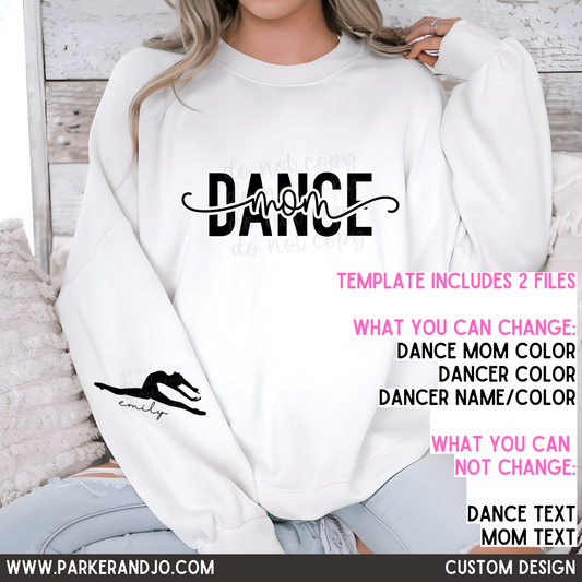 Dance Mom Canva Template