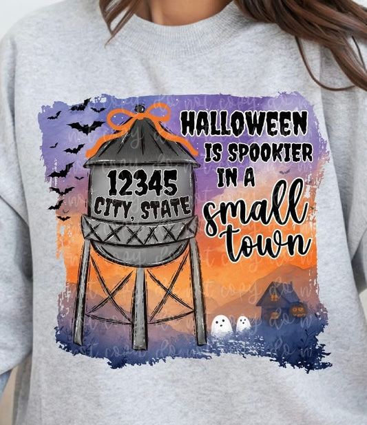 CUSTOM PNG - Halloween small town