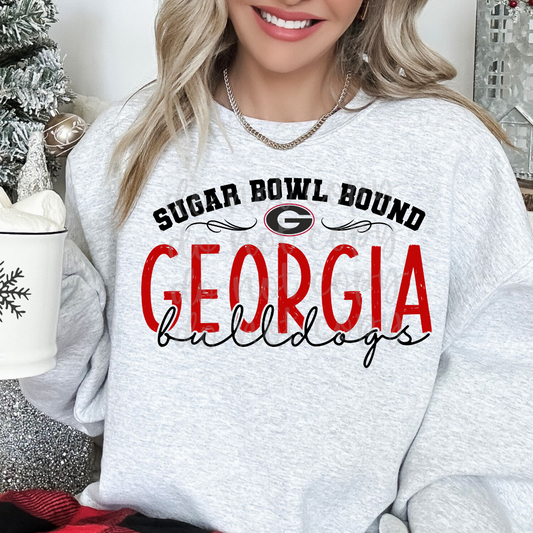 Sugar Bowl Bound Georgia Football PNG