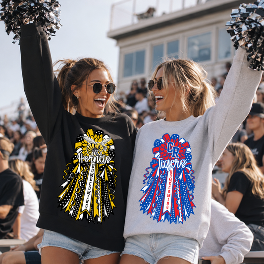HOMECOMING MUM EDITABLE TEMPLATE | *Blank Mockup Included