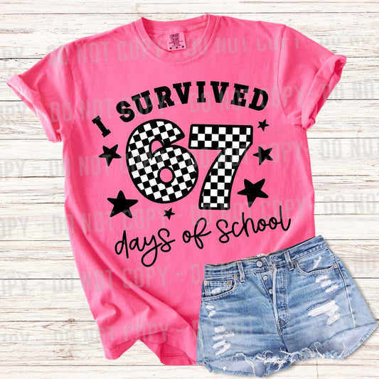 I survived 67 days of school