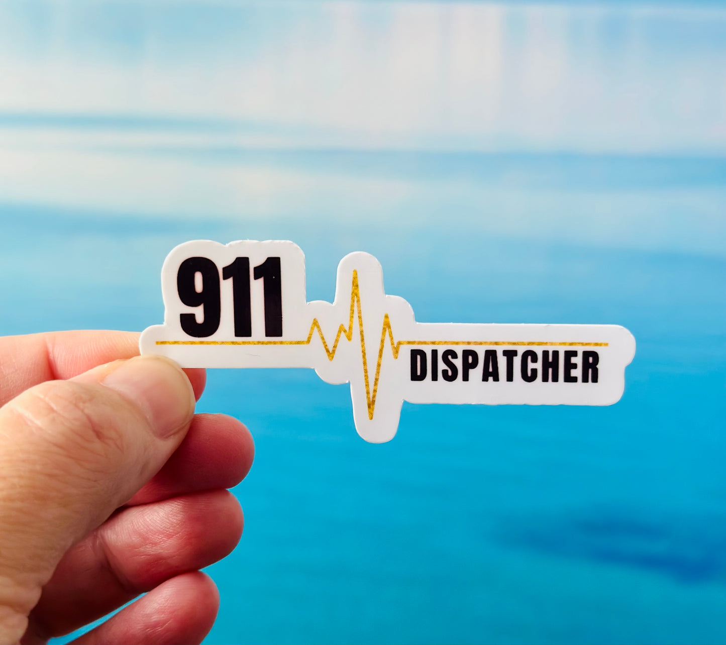 911 Dispatcher Sticker