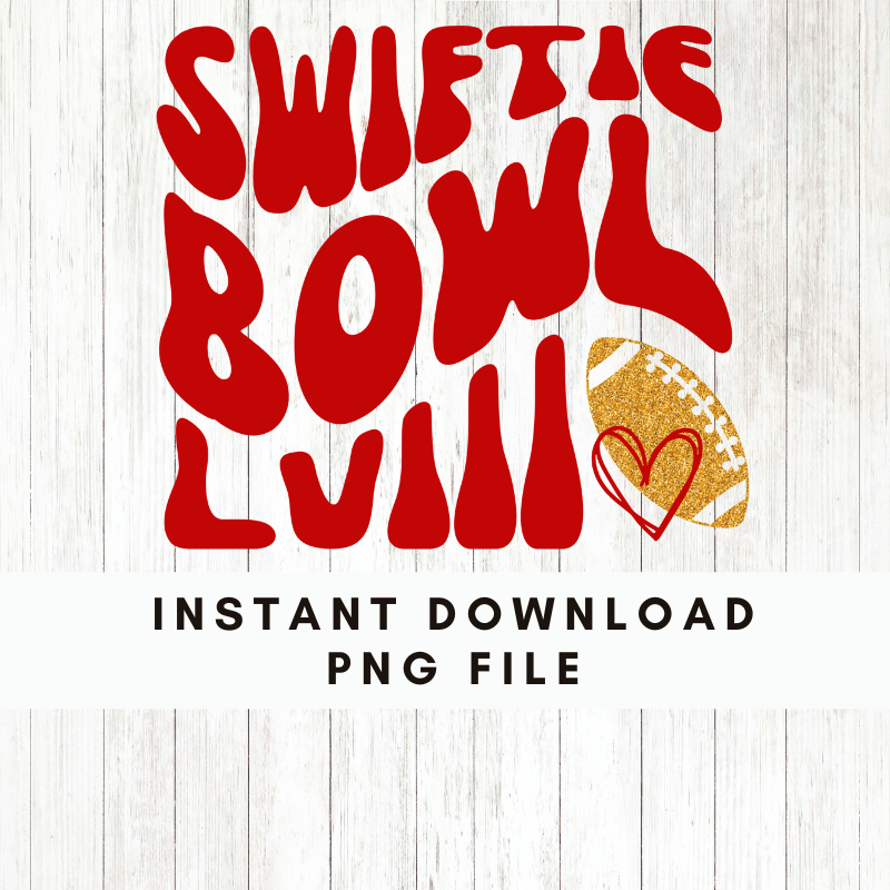 Swiftie Bowl LVIII | Instant Download PNG File