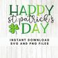 Happy St. Patrick's Day SVG and PNG Files | Instant Download PNG and SVG Files