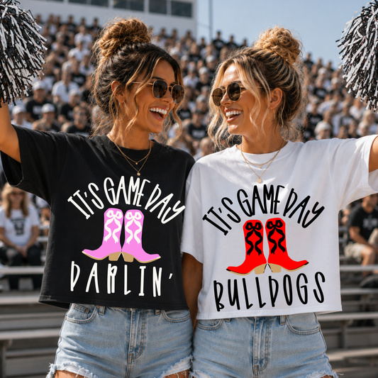 Its game day boots Editable Template | *Blank Mockup Included